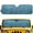 Blue Bling Leopard, variant on Psesaysky Front Windshield Sun Shade Color Floral Cow Print Foldable Car Sun Shade Fit for SUV Truck Off-road Vehicle, Keep Car Interior Cooler