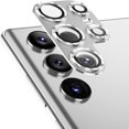 thumbnail image 7 of Dteck for Samsung Galaxy S25 Ultra Case, 3 in 1 Shock Absorption Slim Fit Bumper Metal Cover with Tempered Glass Screen Protector Camera Lens Protector for Samsung Galaxy S25 Ultra 6.9" 2025,Silver, 7 of 7