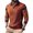 #302-Brown, variant on Yusimy Men's Corduroy Long Sleeve Shirt Button-Down Collar Contrast Buttons Casual Shirt