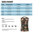 thumbnail image 6 of Fotbe Men's Mushroom With Snails Print Men's Sleeveless Muscle Tank Tops Casual T-Shirts for Gym Workout Beach-Small, 6 of 8