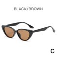 thumbnail image 1 of Lunettes de Soleil Oeil-de-Chat Roses pour Femmes, Été Brun, Nouvelles Lunettes de Soleil Haut de Gamme pour Hommes, Protection Solaire, Vedette d'Internet, Lunettes Rétro Mode, 1 of 1