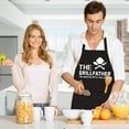 thumbnail image 3 of sidao Funny Kitchen Apron for Women, Baking Cooking BBQ Chef Apron with 2 Pockets, Birthday Mothers Day Housewarming Gifts Ideas for Wife Mom Grandma, 3 of 6