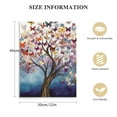 thumbnail image 2 of COMIO  Butterfly Wall Art Tree of Life Canvas Paintings Prints Purple Framed Picture for Dining Room Bedroom Bathroom Decor, 2 of 5