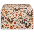 thumbnail image 1 of UNICEU Fall Pumpkin Turkey Toaster Covers 4 Slice Bread Maker Dust Cover Kitchen Small Appliance Dust Protector Thankgiving Day Gift, 1 of 7