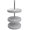 White, variant on Rev-A-Shelf LD-2063-1836-15-1 Lazy Daisy Polymer Triple 3 Tier Shelf 18" Full Circle