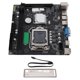 thumbnail image 2 of Mini ITX Motherboard, NVME WiFi M.2 10 USB 2.0 PC Motherboar Dual Canal DDR3 LGA 1155 Para Escritorio, 2 of 7