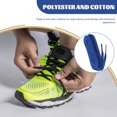 thumbnail image 3 of HONITANO Wear-resistant Ice Hockey Skate Laces 1 Pair Blue Cotton for Sports Enthusiasts, 3 of 8
