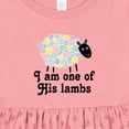 thumbnail image 4 of Inktastic Religious Lamb Christian Childs Girls Baby Dress, 4 of 5