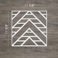 thumbnail image 2 of Ekena Millwork 11 3/8"W x 11 3/8"H x 3/8"T Small Gilcrest Decorative Fretwork Wall Panels in Architectural Grade PVC, 2 of 9