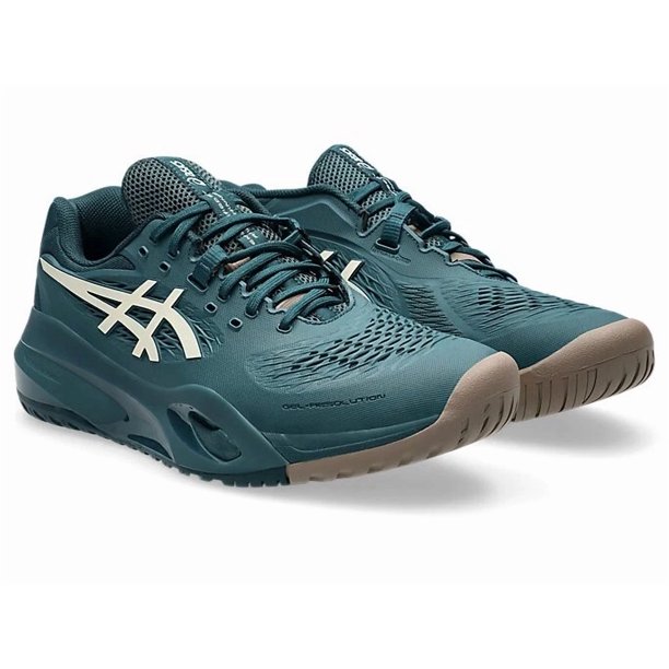 ASICS GEL-RESOLUTION X "WIDE" 1041A487 300 Saxon Green Birch Tennis shoes