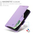 thumbnail image 2 of Allytechgroup for Apple iPhone XS Max Case Wallet, Retro PU Leather Slim Fit Business Style Magnetic Closure Cards Slots RFID Blocking Phone Case for Women Men, Purple, 2 of 6