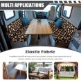 thumbnail image 3 of Housses de Coussin de Dinette Rv Champignon Housse de Coussin de Canapé Rv Portable Housses de Meubles de Canapé avec Fond Élastique pour Accessoires de Camping Rv, 3 of 7