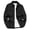 Black, variant on Turn Down Collar Multi Pocket Work Jacket Men Button Closure Durable Casual Workwear Jacket Army Green M