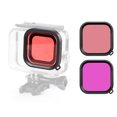 thumbnail image 1 of Filters 3pcs Underwater Filter Lenses Kit Compatible with   8 Black Camera Waterproof Housing Case, 1 of 7