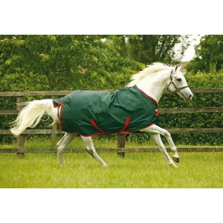 - Horseware Rambo Original Turnout Sheet (Green/Red, 78