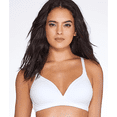 thumbnail image 3 of Warner's WHITE Invisible Bliss Cotton Wirefree Bra, US 36B, UK 36B NWOT, 3 of 7
