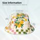 thumbnail image 3 of Fotbe Fruit Sombrero Tipo Pescador con Estampado – Sombrero de Sol de Algodón de Moda para Playa, Golf, Pesca, 3 of 6