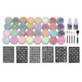 thumbnail image 4 of Temporary Glitter  Kit,  Viscosity Long Lasting 6 Stencil Face Body Glitter Kit  For Christmas For Makeup ANGGREK Face Body Paint Glitter, 4 of 7