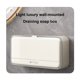 thumbnail image 4 of Campana Para Cocina Soap Soap Shelf Home Toilet Punch Wall Mounted Soap Box With Lid Soap Box Wall-mounted, 4 of 7