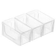 thumbnail image 1 of WRITWAA 3pcs Mini Billiards Game Accessories Pool Cue Chalk Box Transparent Sleek Design for Casual Games, 1 of 8