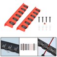 thumbnail image 3 of DYNWAVECA Fishing Rod Holder Wall Mounted Fishing Pole Holder Protective Space Saving Rod Stand Fishing Rod Rack for Clubs Hiking Poles Red Horizontal, 3 of 10