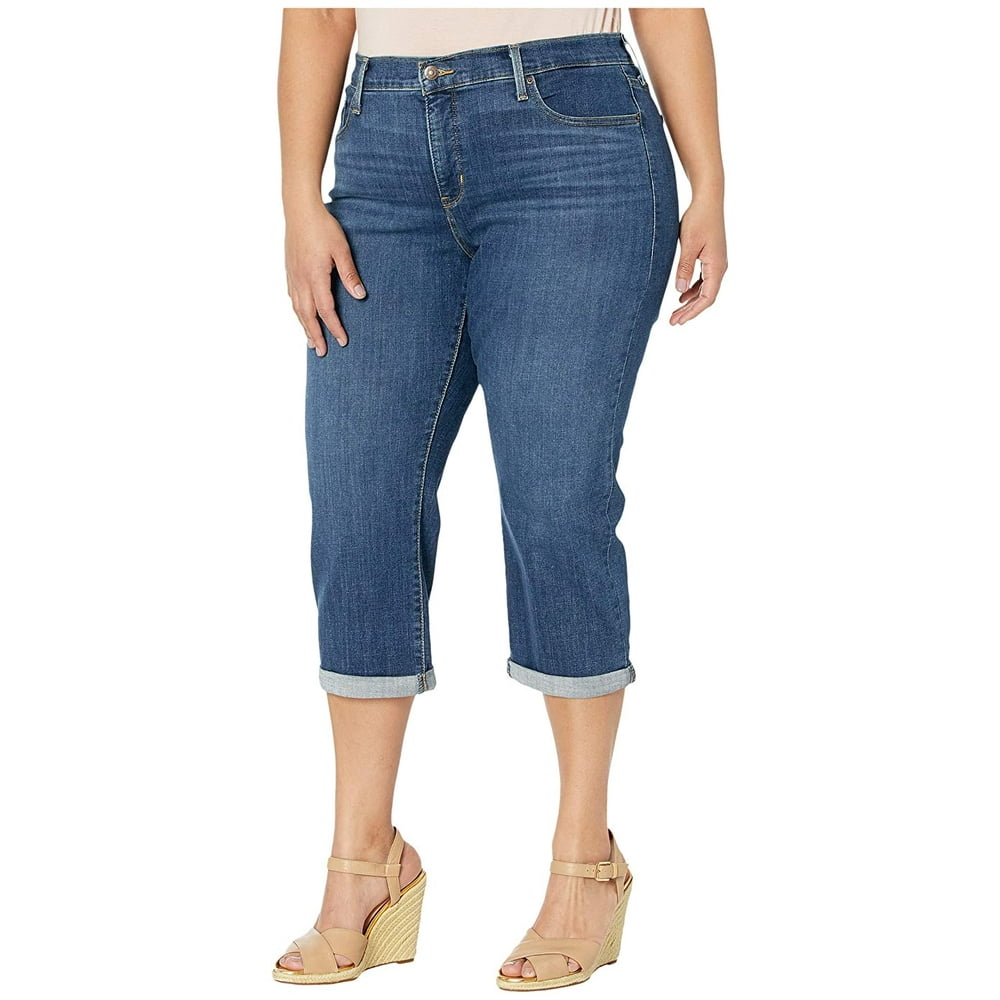 Levi's - Levi's Women's Plus Size Shaping Capri - Walmart.com - Walmart.com