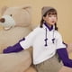 thumbnail image 4 of Sudadera con capucha de oso pardo para mujer Otoño Invierno Sudadera de manga larga Bolso con personalidad Pompotops  gfhjh23155, 4 of 7