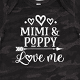 thumbnail image 4 of Inktastic Mimi and Poppy Love Me Baby Clothes Boys or Girls Baby Bodysuit, 4 of 5