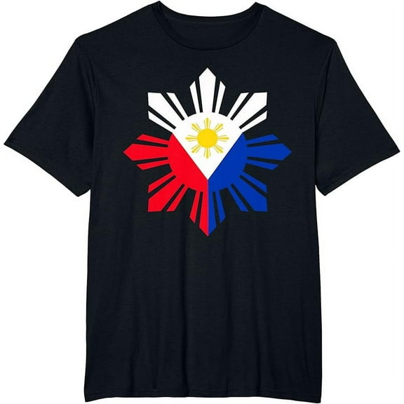 Philippine Flag T-Shirt Pinoy Flag Filipino Shirt Pinoy Sun