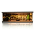 thumbnail image 3 of Diorama 1:64 Garage Model LED Lighting City Car Parking Lot Scene Display model with Acrylic Dust Cover ,for Diecast Car Model Display CaseCollection Gifts, 3 of 9