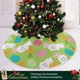 thumbnail image 6 of Coolnut Christmas Tree Skirt, 48", Easter Tree Skirt Double Layers Polyester Easter Tree Skirt for Easter Holiday Party Decoration, 6 of 6