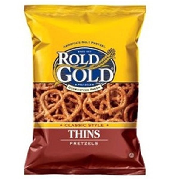 Rold Gold Thins Pretzels 16 oz Bags Pack of 3
