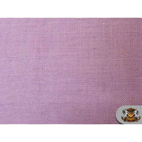 Burlap Jute LAVENDER Fabric / 58" / Sold by the yard