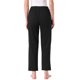 thumbnail image 3 of Pantalones de pijama de algodón a cuadros para mujer con cintura elástica y bolsillo, pantalones de lounge largos, talla XXX-Large, color negro, 3 of 6