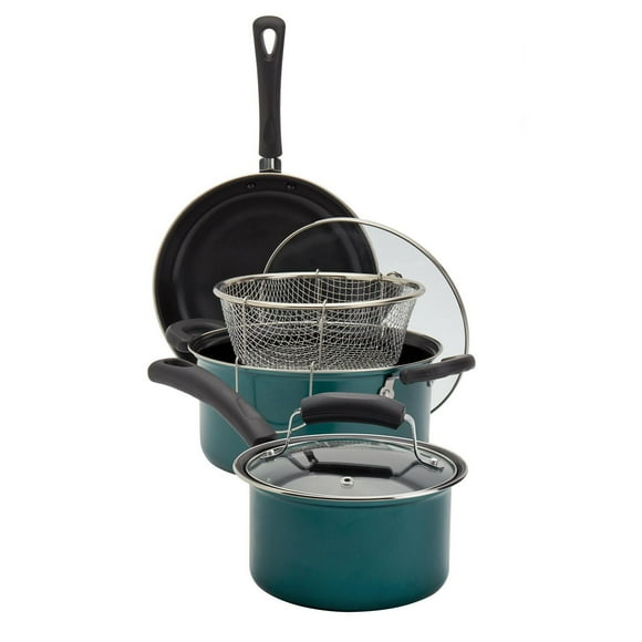 Basic Essentials 6 Piece Non-Stick Cookware Set