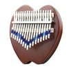 17 Key Piano Finger Music Instrument - Brown