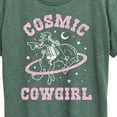 thumbnail image 3 of Instant Message - Cosmic Cowgirl Stars - Women's Short Sleeve Graphic T-Shirt, 3 of 6