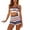 C-White, variant on SIYUDAN Women's Striped Tank Top & Shorts Set, Casual Summer 2 Piece Outfits Women, Comfy Matching Sets For Women Multicolour Size M