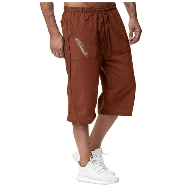 Memory Pants for Man 4 8 Band 13 Boy Apparel Pants Sports Men Light Pants Casual Pants for Men Jogging In Spring And Summer Relaxing And Relaxing Beach Vacation Nine Point