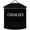 Black, variant on Vintage Cookie Jar - Airtight Counter Cookie Container, Ivory Tin with Lid for Gift Giving, Large Capacity