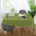 thumbnail image 3 of Yayeee Tablecloths 54" x 54" Rectangle Wrinkle Resistant Party Table Cover, Light Black Martini, 3 of 8