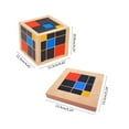 thumbnail image 2 of IFIT Montessori Trinomial Cube, Montessori Toys Math Materials, 2 of 2