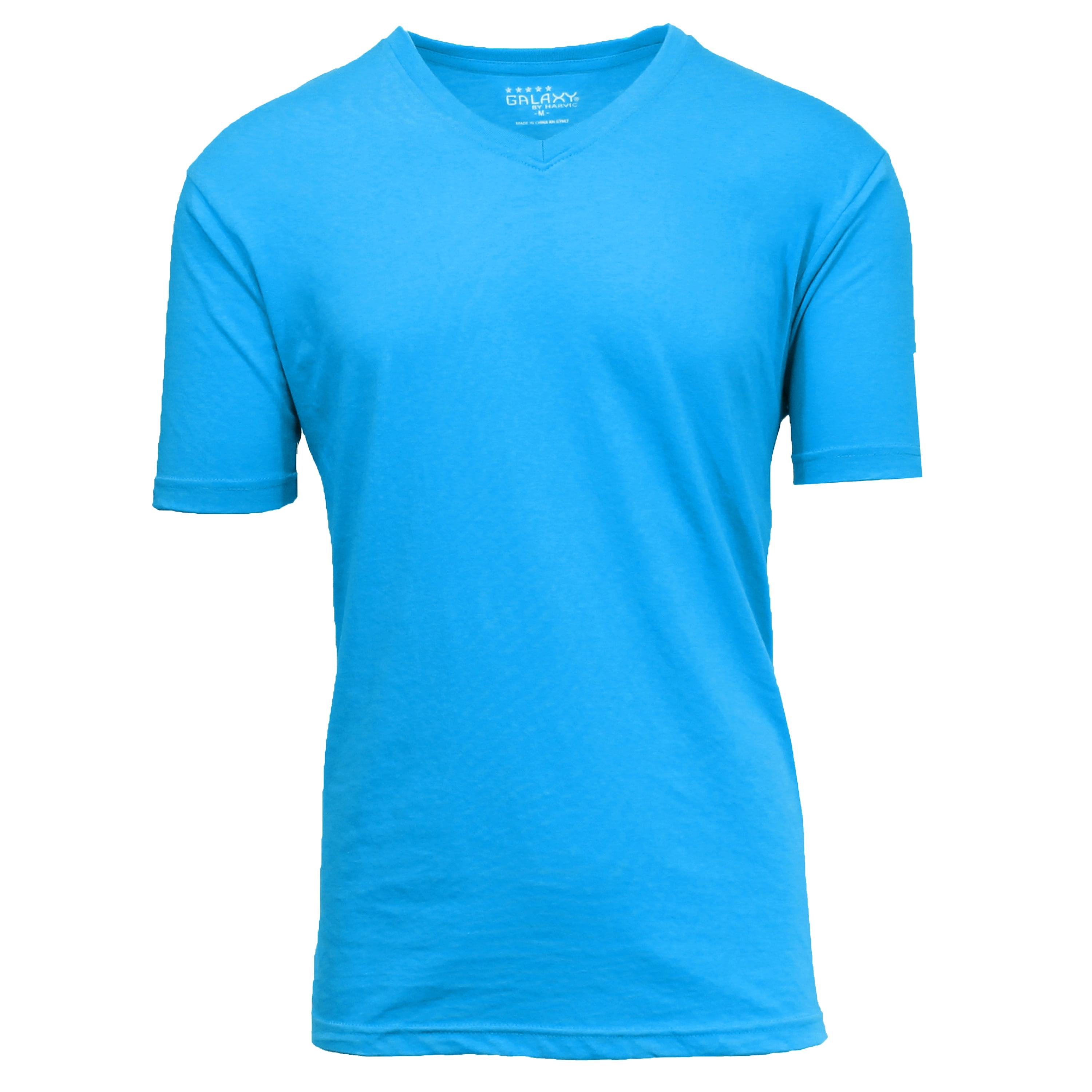 GBH Men's Premium Cotton Blend Short Sleeve VNeck Tees Upto 6XL