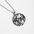 thumbnail image 4 of Easter Glass Circular Pendant Necklace Jewelry, 4 of 5
