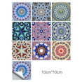 thumbnail image 1 of fastboy Wall Tile Vinyl Flower Wall Sticker Mural Tile Decal Waterproof Self-Adhesive Tile Sticker, MZ-2-100, Small, 1 of 8