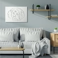 thumbnail image 2 of Stupell Industries Female Line Portrait Curly Hair Fashion Detail Beauty & Fashion Painting Gallery Wrapped Canvas Art Print Wall Art, 30 x 40, 2 of 6