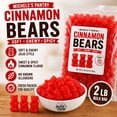 thumbnail image 5 of Michele’s Pantry Cinnamon Bears Candy 2 lb Bulk Bag – Soft Chewy Juju Candy, Sweet & Spicy Cinnamon Flavor, Fresh, No Known Allergens, 5 of 8
