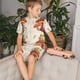thumbnail image 4 of Balery Frog Sitting On Mushroom Conjunto de Pijama Infantil de Manga Corta con Estampado – Ropa de Dormir de Algodón Suave-Medium, 4 of 6
