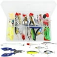 thumbnail image 5 of Lzvxtym Fishing Lures,Fishing Lures Kit,Fishing Bait Lure Set for Saltwater Freshwater,with Tackle Box,106Pcs, 5 of 9