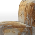 thumbnail image 4 of Designart "Gleaming Gold V" Gold Abstract Collages Upholstered Accent Chair - Modern Arm Chair For Living Room, 4 of 7
